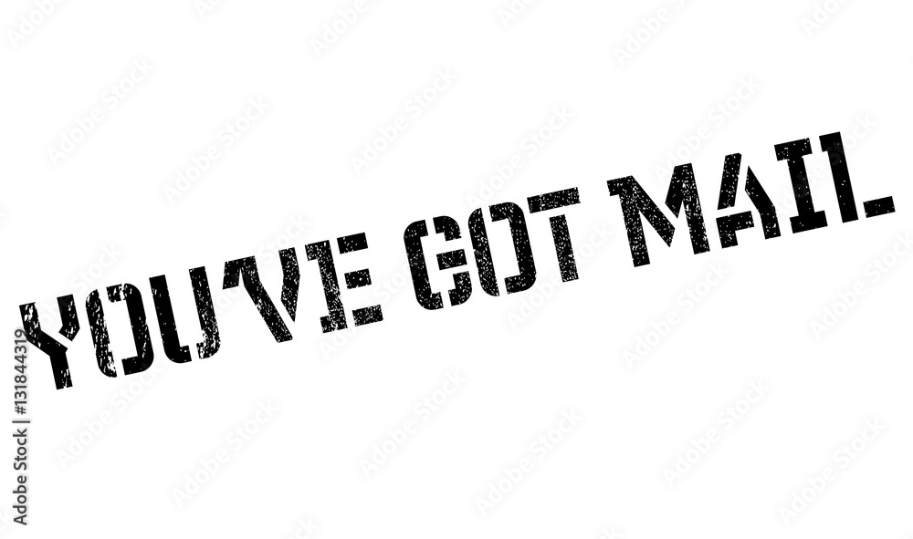 You have Got Mail rubber stamp You have Got Mail rubber stamp