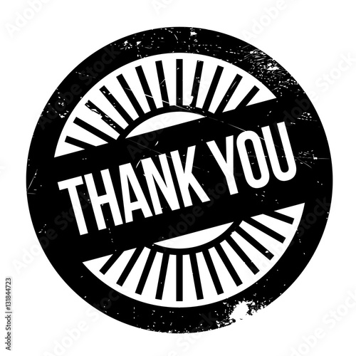 Thank you stamp. Grunge design with dust scratches. Effects can be easily removed for a clean, crisp look. Color is easily changed.