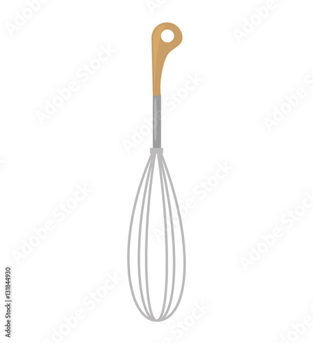 wire whisk kitchen and cooking utensils vector illustration eps 10