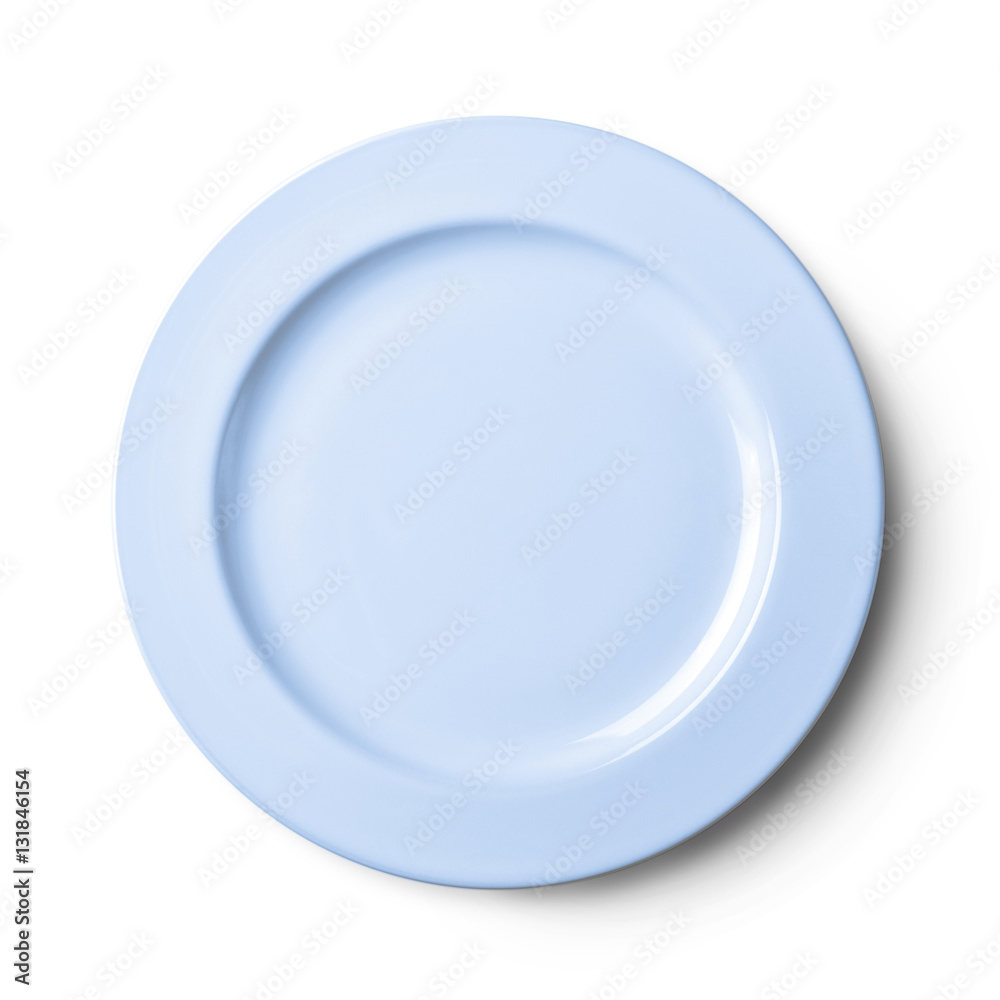 Empty plate Isolated on white background with clipping path Empty plate Isolated on white background with clipping path
