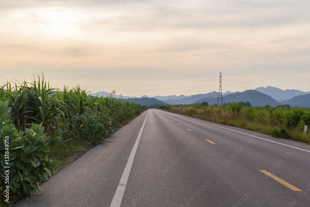 Naklejka premium Road