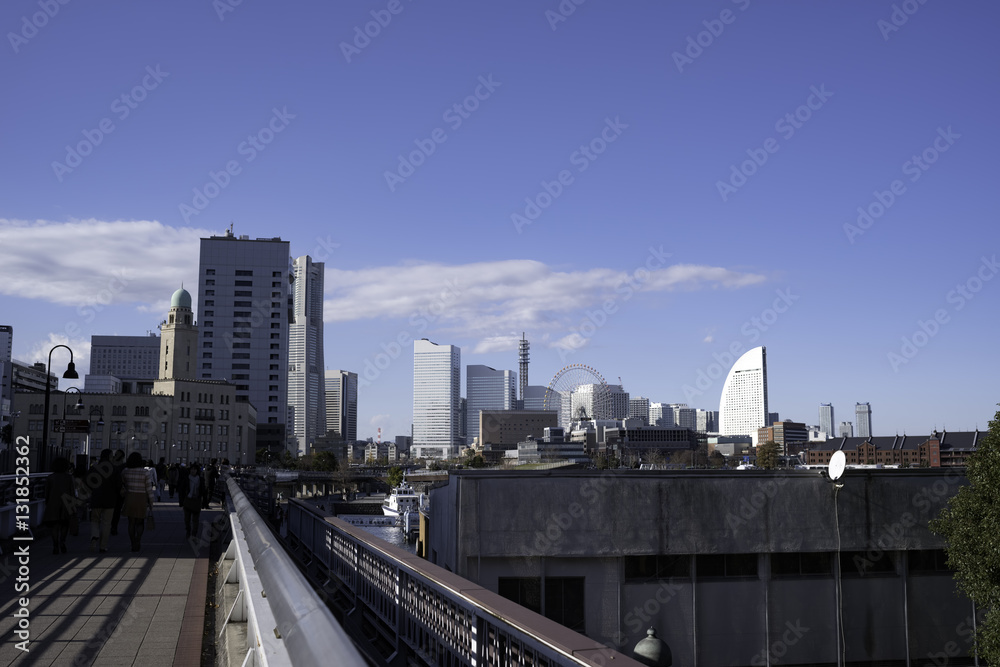 横浜市街地の風景