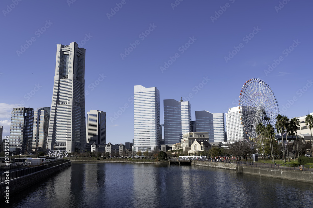 横浜市街地の風景