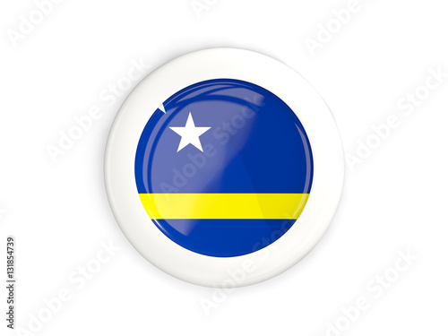Flag of curacao, glossy round button Free Download Flag of curacao, glossy round button - GFXLoad