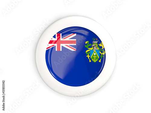 Free Download Flag of pitcairn islands, glossy round button - GFXLoad