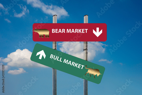 wall street words in a financial concepts background