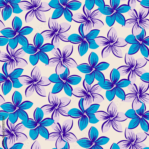 Seamless flower background