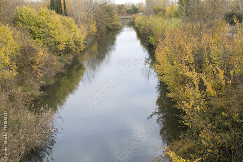 Fototapeta Naklejka Na Ścianę i Meble -  Canal Castilla; Palencia