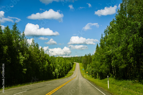 Via Karelia road in Finland