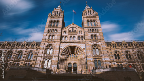 Natural History Museum entrance, London, England photo