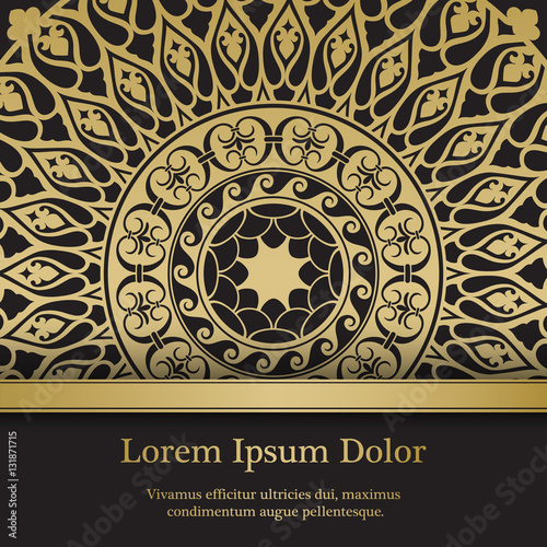 Background with mandala