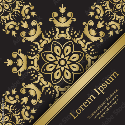 Background with mandala