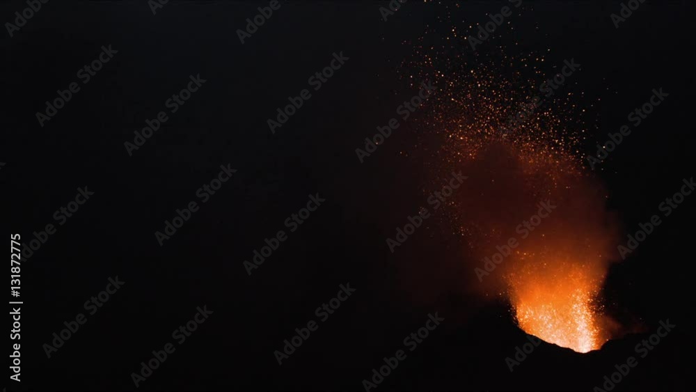 incredible volcano island of Stromboli, Italy incredible volcano island of Stromboli, Italy