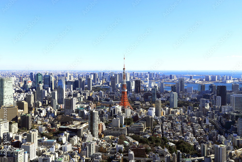 Fototapeta premium 東京・都市風景