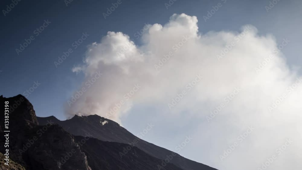 incredible volcano island of Stromboli, Italy incredible volcano island of Stromboli, Italy