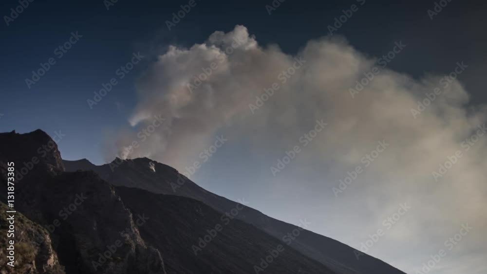 incredible volcano island of Stromboli, Italy incredible volcano island of Stromboli, Italy
