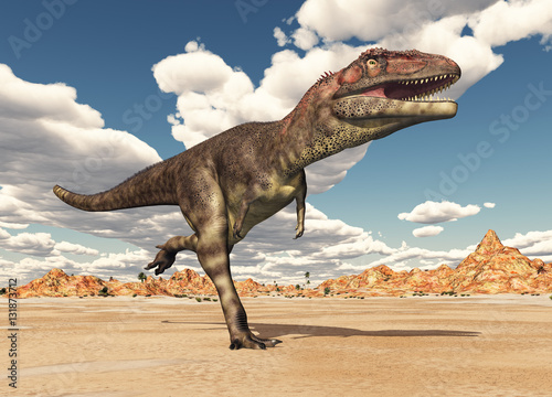 Fototapeta Naklejka Na Ścianę i Meble -  Dinosaur Mapusaurus