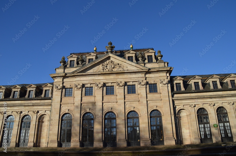 Obraz premium Nahansicht der Orangerie in Fulda