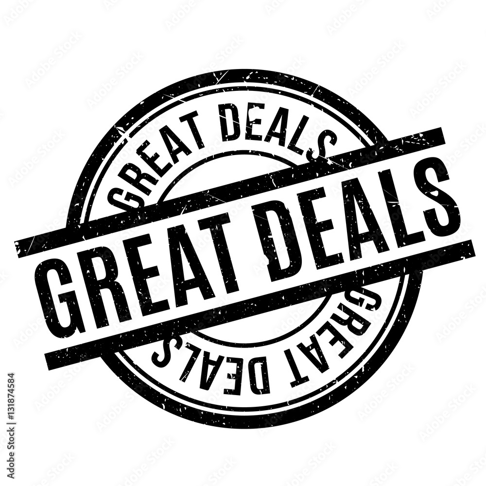 Great Deals rubber stamp Great Deals rubber stamp