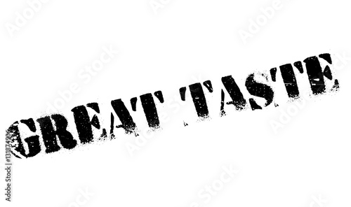 Great Taste rubber stamp