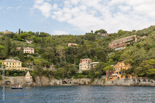 Coastline between Portofino and Santa Margherita Ligure