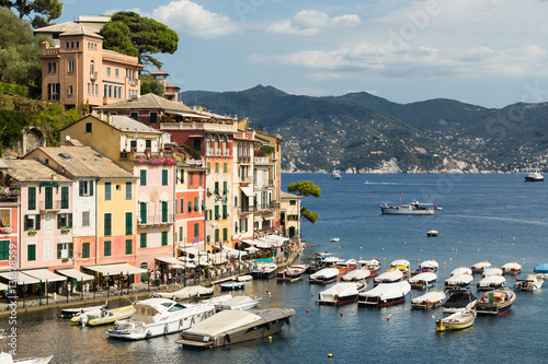 The pretty town of Portofino in Italy