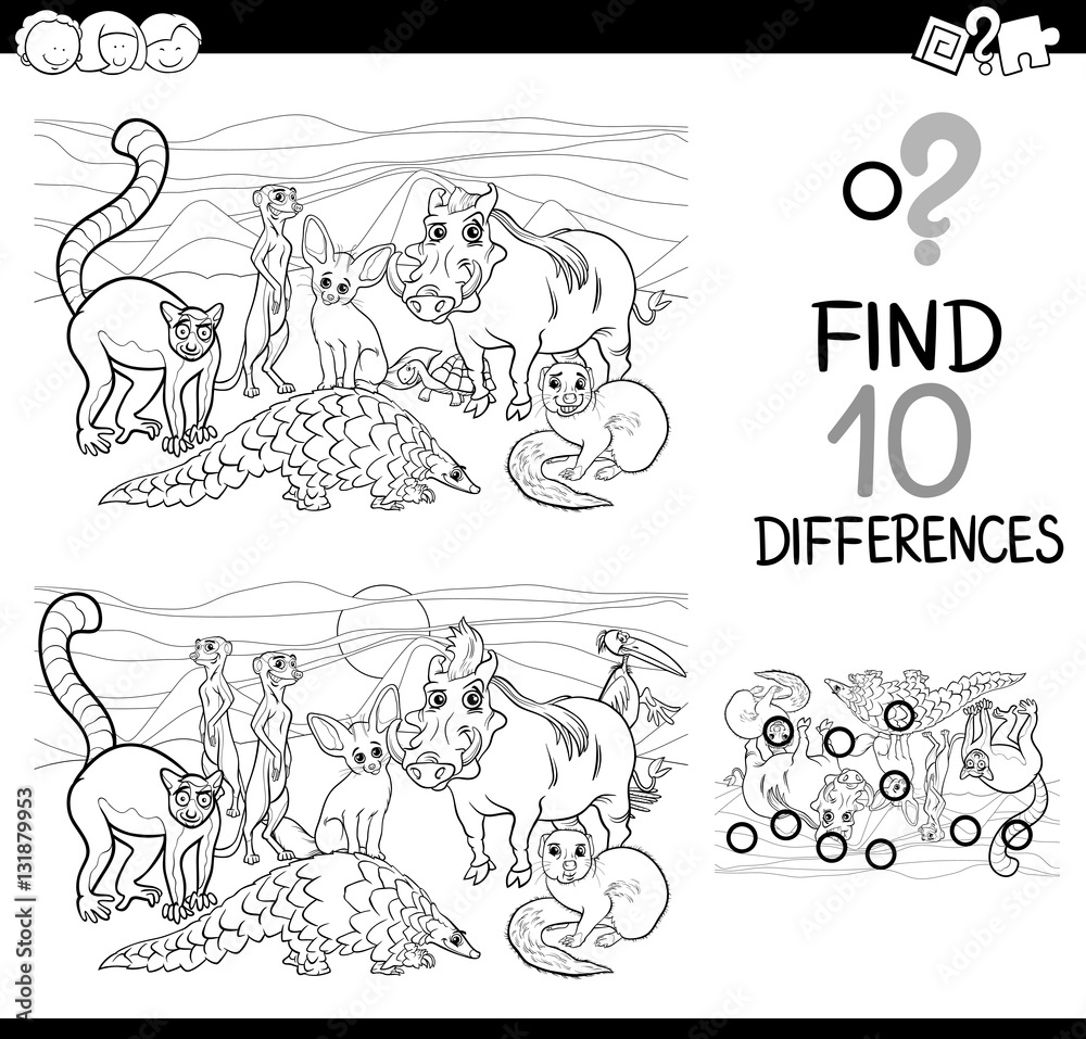 difference activity with animals