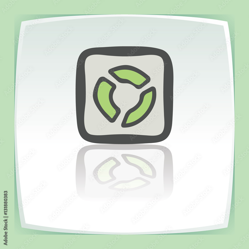 Vector outline sushi rice roll with green grass japan food icon. Modern. Vector outline sushi rice roll with green grass japan food icon. Modern.