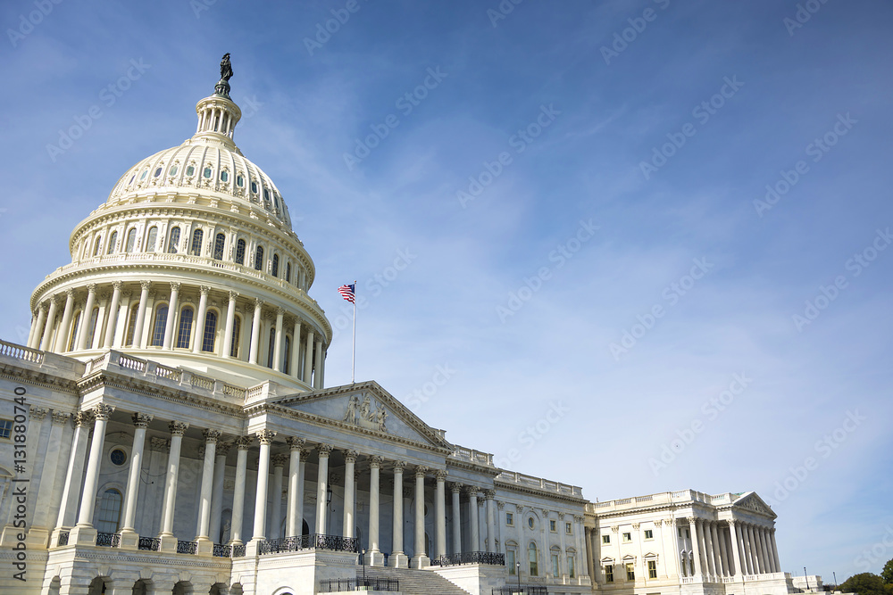 Obraz premium United States Capitol Building east facade - Washington DC United States