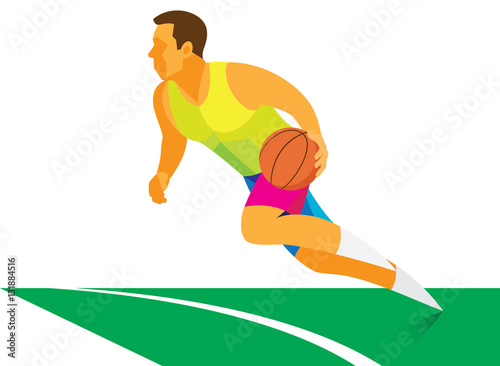 striker basketball player is to attack the ring opponent