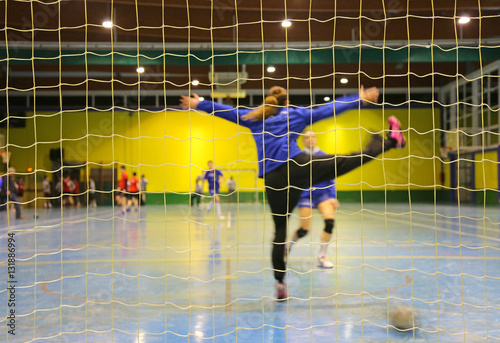 balonmano portera gol penalti U84A1701-f16 photo