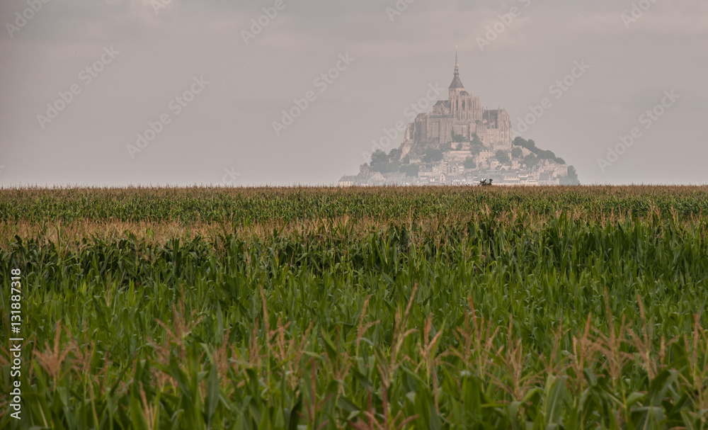 Mont Saint Michel from afar Mont Saint Michel from afar
