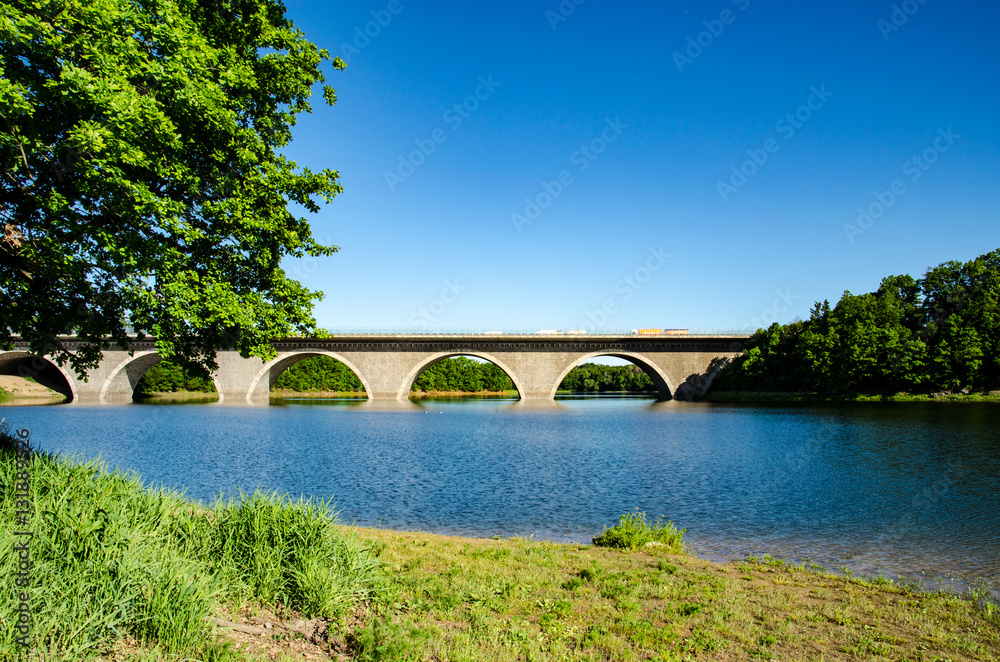 Fototapeta premium Talsperre Pöhl