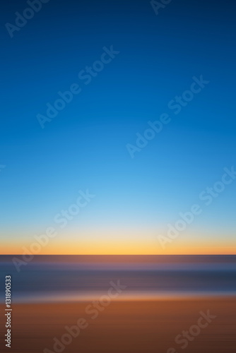 Abstract motion blur of a seascape
