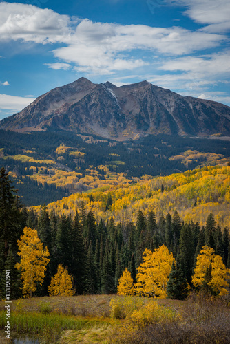 East Beckwith Mountain in autumn 