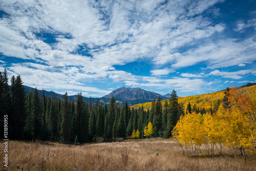East Beckwith Mountain from Kebler Pass  photo