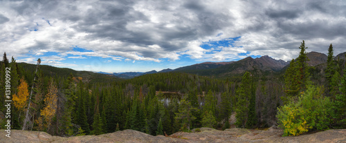 Overlook in Rocky Mountains National Park 