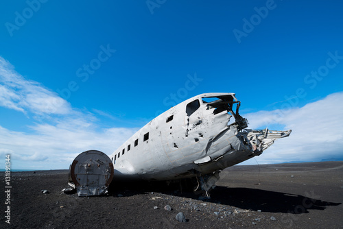 DC 3 Plane that crash landed in Iceland 