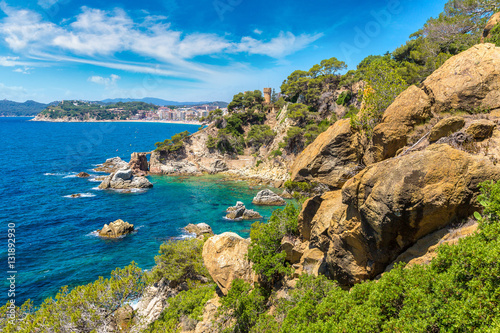 Coast of Lloret de Mar i