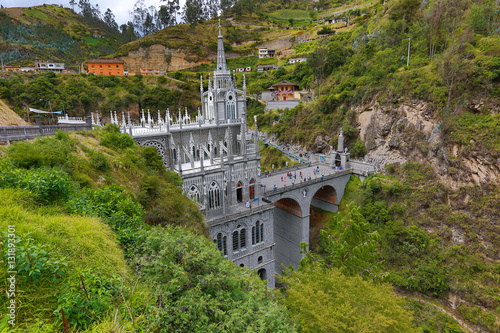 the Las Lajas sanctuary in Colombia