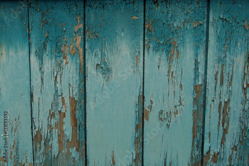 Blue texture wood background