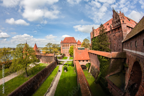 Obraz na płótnie Malbork Castle w salonie