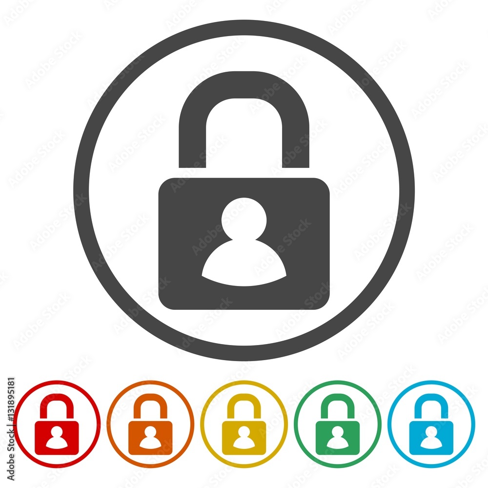 Personal vector icon Personal vector icon
