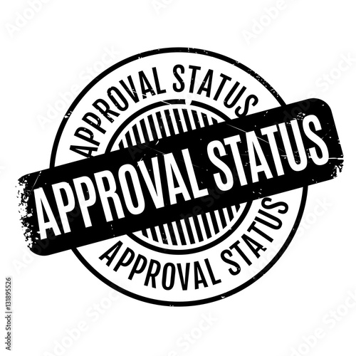 Approval Status rubberstamp