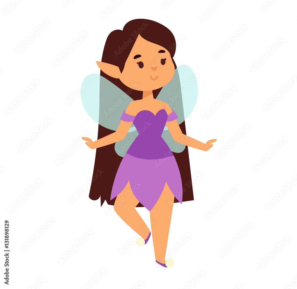 Fairies cartoon character vector. Fairies cartoon character vector.