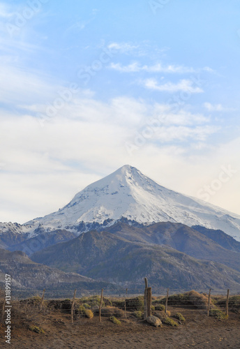 Volcano Lanin, Patagonia, Neuquen, Argentina