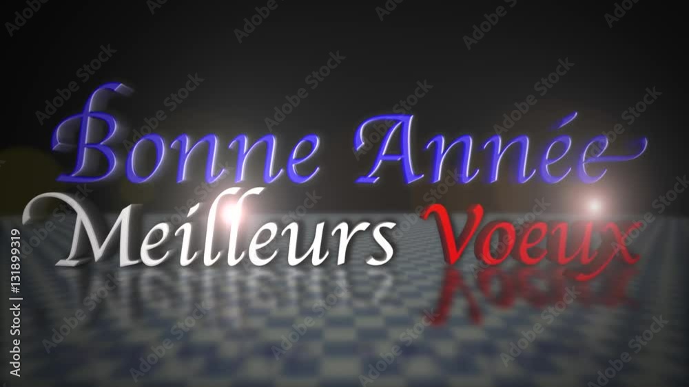 Bonne Année et Meilleurs Voeux !