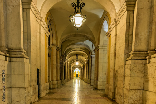 Triumphal Arch along Augusta Street - Lisbon