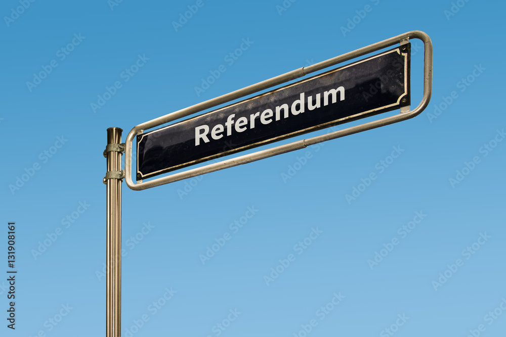 Schild 64 - Referendum