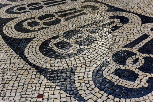 Mosaic Street - Lisbon, Portugal